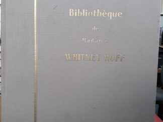 Bibliothèque de Madame: Vol. 1 (French) (1933) ~ by Whitney Hoff