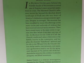 In Mormon Circles: Gentiles, Jack Mormons, and Latter Day Saints (1991) ~ by James Coates