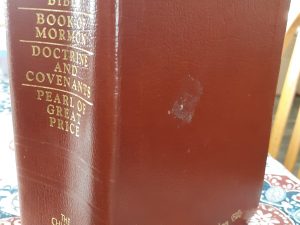 Brown Leather LDS Quadruple Combination (1989)