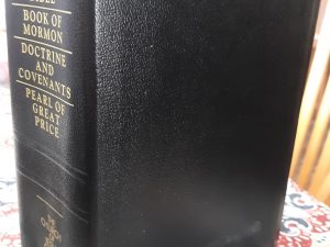 Black Leather LDS Quadruple Combination (1996)