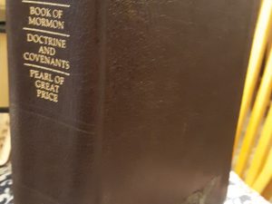 Brown Leather LDS Quadruple Combination (1991)