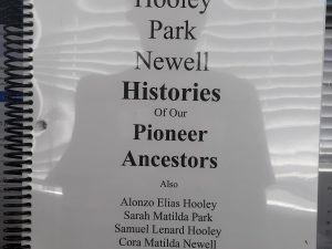 Hooley Park Newell Histories Of Our Pioneer Ancestors (2015) ~ Compiled by Leanne Hooley Ward