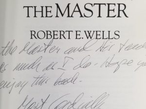 Book Signed by Robert E. Wells – Inscribed to Sister Hales! — The Mount & The Master — Hardbound with Jacket