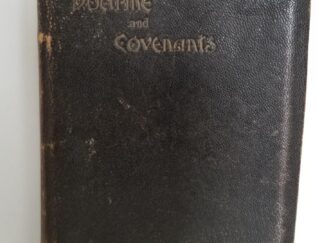 1905 — Doctrine and Covenants — Bendable Leather — RLDS Edition