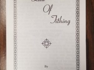 The Law of Tithing — Elder Stephen L. Richards — Small Pamphlet