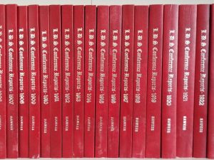 Conference Reports — Hawkes Reprints — 26 Volumes — [Each Volume Contains Both Volumes for That Year] — 1901-1926