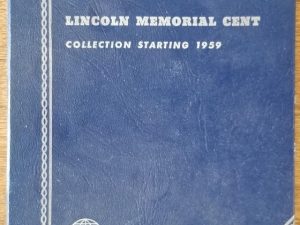 45 Pennies in:  Lincoln Memorial Cent Collection Starting 1959 — Blue Book