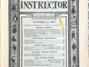 1907 ~ Juvenile Instructor ~ October 15th