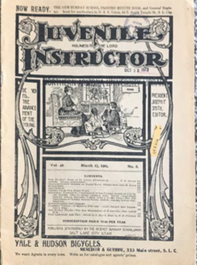 1905 ~ Juvenile Instructor ~ March Vol. 40, No. 6