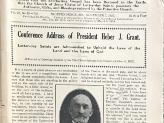 1922 ~ Liahona The Elders Journal ~ Vol. 20, No.10