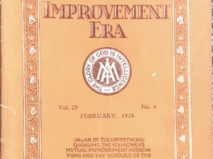 1926 ~ Improvement Era ~ February Vol. 29, No. 4