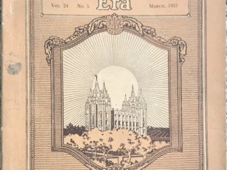 1921 ~ Improvement Era ~ March Vol. 24, No. 5
