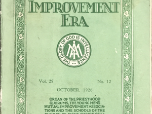 1926 ~ Improvement Era ~ July Vol. 29 No. 9