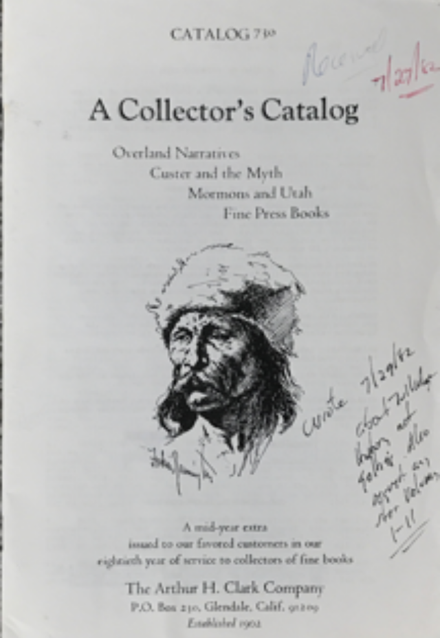 A Collector’s Catalog ~ Overland Narratives ~ Custer and the Myth ~ Mormons and Utah