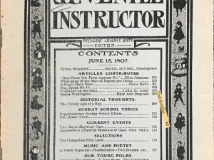 1907 ~ Juvenile Instructor ~ June 15th