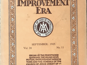 Improvement Era ~ Vol. 28 ~ No. 11 ~ September, 1925