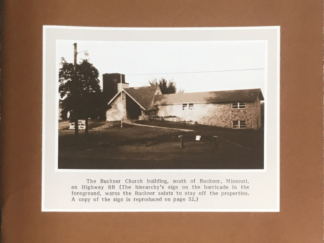 1987 ~ Elder Richard Price ~ Buckner Packet