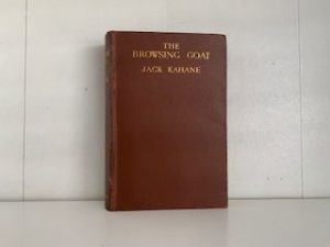 The Browsing Goat- Jack Kahane- Rare