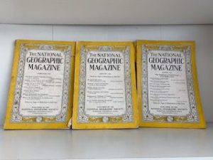 1940- The National Geographic Magazine Volume LXXVII Numbers 1-3