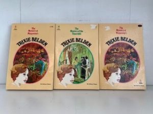 3 Trixie Belden books