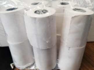 10 Thermal Paper Rolls — 2 1/4 x 85′  /  57mm x 26m —- [Usually in boxes of 24 rolls] — 011461997969