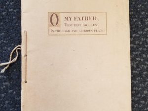 O My Father – Thou That Dwellest In the High and Glorious Place! — Booklet — Eliza R. Snow