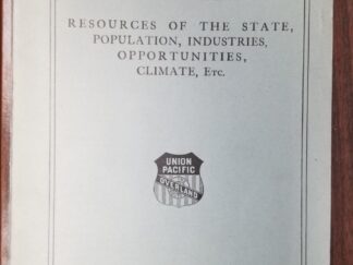 1905 --- Utah, Resources of the State, Population, Industries, Opportunities, Climate, Etc. --- Union Pacific Railroad