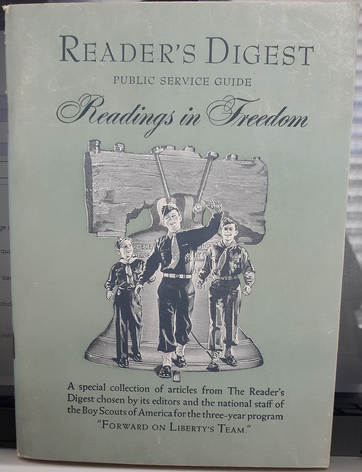 Reader’s Digest Public Serivice Guide: Readings in Freedom (1952)