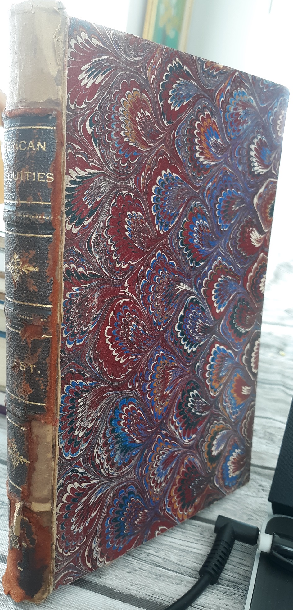 American Antiquities and Discoveries in the West (Ex-Library) (1835) ~ by Josiah Priest