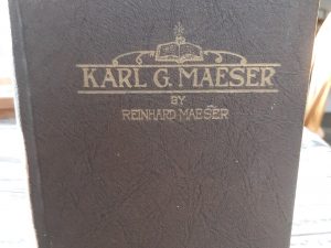 Karl G. Maeser (1928) ~ by Reinhard Maeser