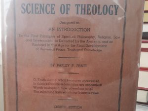 Key to the Science of Theology w/ Rare Dust Jacket (1938) ~ by Parley P. Pratt
