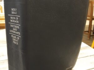 Blue Leather LDS Quadruple Combination (2000)