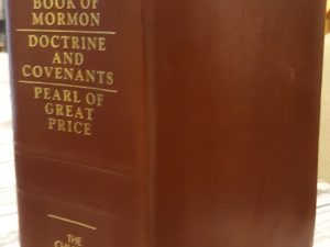 Brown Leather LDS Quadruple Combination (1998)