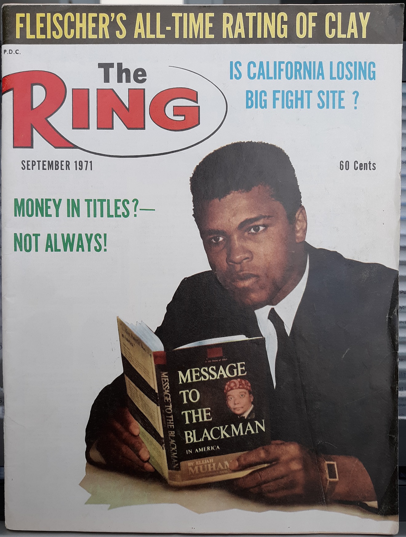 The Ring Magazine: September, 1971 (1971)