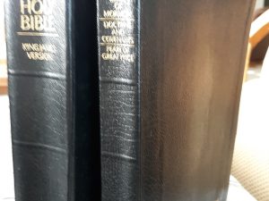 Black Leather LDS Triple Combination and Bible Bundle (1997)