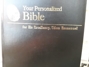 Your Personalized Bible: For His Excellency, Udom Emmanuel (Leather) (2005)