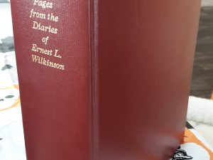 Selected Pages from the Diaries of Ernest L. Wilkinson (Photocopied and Bound) (1997)
