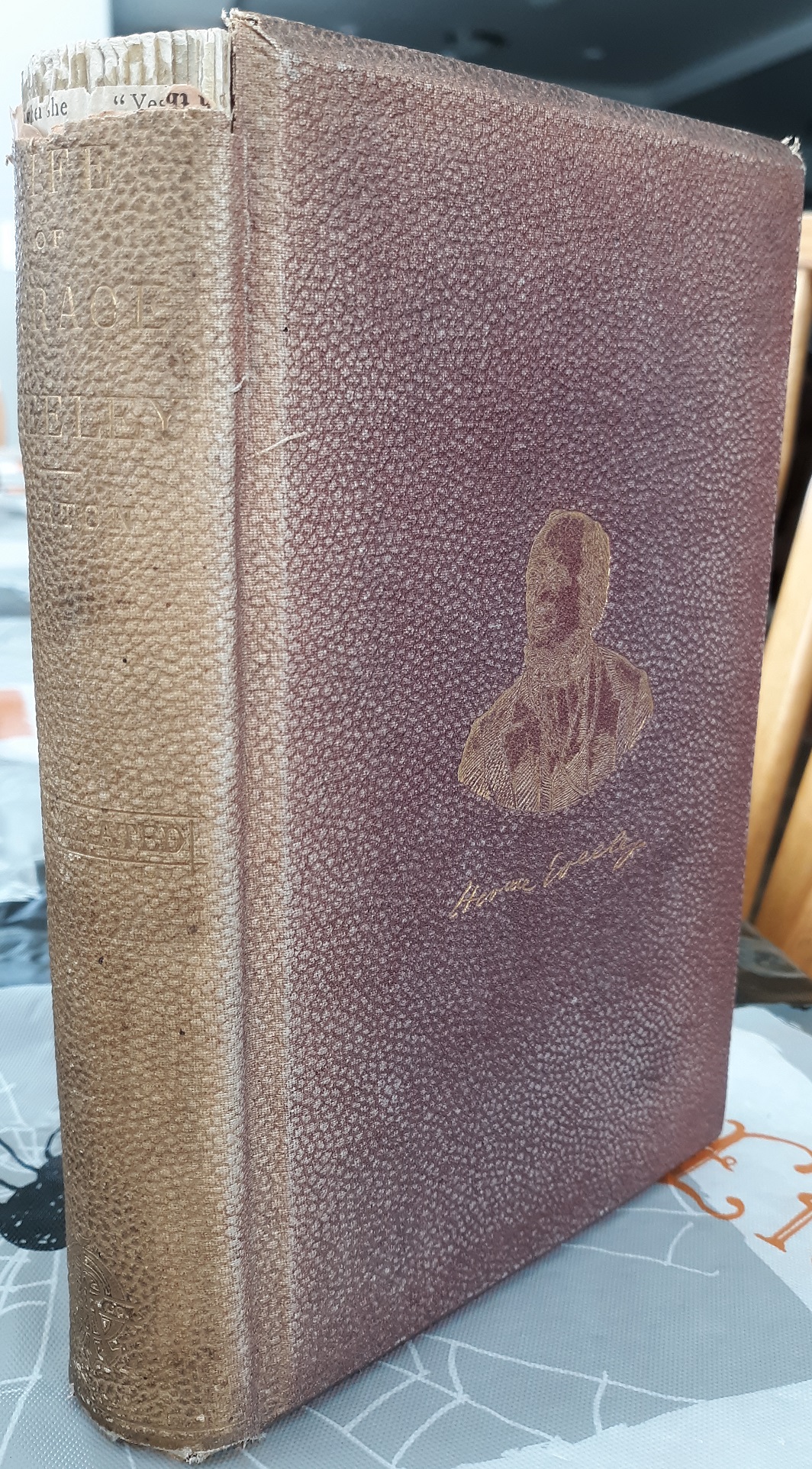 The Life of Horace Greeley (1872) ~ by James Parton