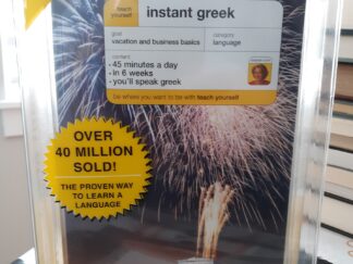 Teach Yourself: Instant Greek (2 CDs and Workbook) (2006, New Edition)