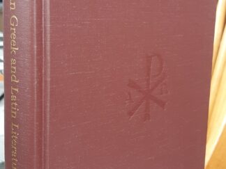 Early Christian Greek and Latin Literature: Vol. 1 (2005) ~ by Claudio Moreschini, and Enrico Norelli