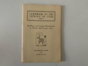1963- guidebook to the Geology of Utah- Utah Geological Society