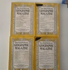 1939- The National Geographic Magazine (4 Issues)