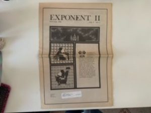 1983 — Exponent II — Fall 1983 — Volume XI, No. 2
