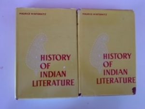 1977- History of Indian Literature Volumes I &II- Maurice Winterzitz
