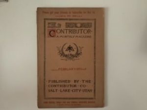 1893- The Contributor A monthly Magazine February 1893