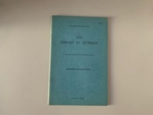 1964- The Library at Qumran- Katherine Greenleaf Pedley
