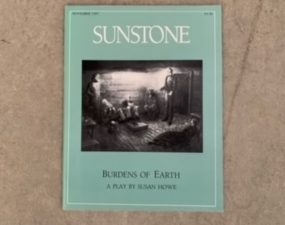 1987- Sunstone: Burdens of Earth- Susan Howe