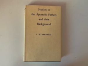 1966- Studies in the Apostolic Fathers and their Background- L.W. Barnard