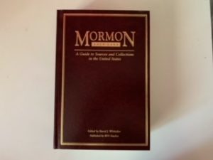 1995- Mormon Americana: A Guild to Source and Collections in the United States- David J. Whittaker
