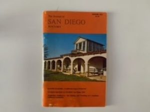 1974- The Journal of San Diego History Winter 1974 Volume XX Number 1